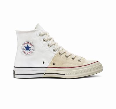 Női Converse Chuck 70 Restructured Magasszárú Cipő CO7218659 Fehér/Bézs